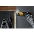 Cut Off Grinders | Dewalt DCE555D2 20V XR MAX Brushless Lithium-Ion Cordless Drywall Cut-Out Tool Kit with 2 Batteries (2 Ah) image number 10