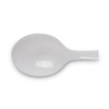 Mothers Day Sale! Save an Extra 10% off your order | Dixie SH207 Heavyweight Plastic Cutlery Soup Spoons - White (1000/Carton) image number 4
