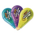 Office Jansan | BIC WOTM11 Wite-Out Brand 0.2 in. x 26.2 ft. Non-Refillable Mini Correction Tape - Assorted (1-Dozen) image number 3