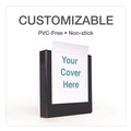 Office Jansan | Cardinal 10321CB 11 in. x 8-1/2 in. ClearVue 3-Ring 2 in. Capacity Easy Open Slant-D Ring Binder - Black image number 6