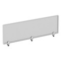 Office Furniture Accessories | Alera ALEPP6518 65 in. x 18 in. Polycarbonate Privacy Panel - Silver image number 1