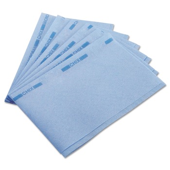 Chix 13 in. x 21 in. Food Service Towels - Blue (150/Carton)