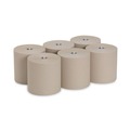 Cleaning & Janitorial Supplies | Georgia Pacific Professional 26480 7.87 in. x 1000 ft. 1-Ply Hardwound Nonperforated Paper Towel Roll - Brown (6 Rolls/Carton) image number 0