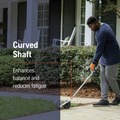 Trimmer Accessories | Husqvarna 970700101 ECA308 Curved Shaft Lawn Edger Attachment Only image number 3