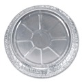 Food Service | Handi-Foil HFA 204700 7 in. 24 oz. Round Aluminum Container - Silver (500/Carton) image number 3