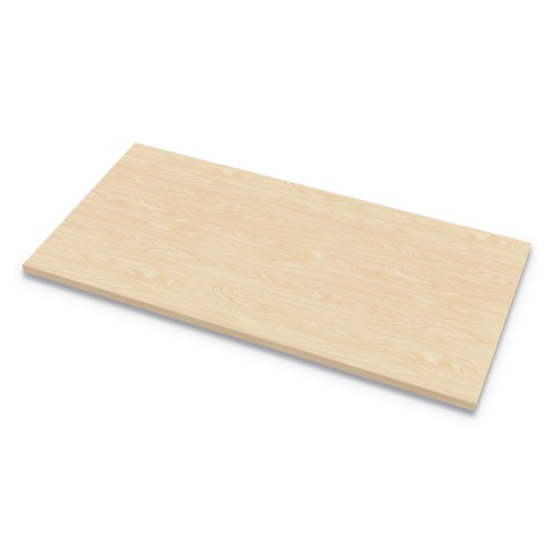 Fellowes Mfg Co. 9649901 Levado 72 in. x 30 in. Laminated Table Top - Maple image number 0