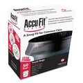 Cleaning & Janitorial Supplies | AccuFit H8053PK RC1 40 in. x 53 in. 55 gal. 1.3 mil Linear Low Density Can Liners with AccuFit Sizing - Black (50/Box) image number 1