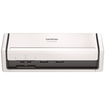 Brother 600 dpi x 600 dpi Optical Resolution 20-Sheet Duplex Auto Document Feeder ADS-1800W Compact Desktop Scanner