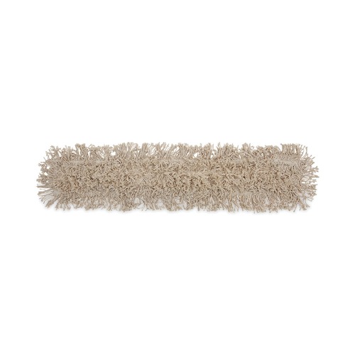 Mops | Boardwalk BWK1036 36 in. x 3 in. Cotton Dust Mop Head - White image number 0