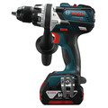Hammer Drills | Factory Reconditioned Bosch HDH183-01-RT 18V 4.0 Ah EC Cordless Li-Ion Brushless Brute Tough 1/2 in. Hammer Drill Driver Kit image number 3