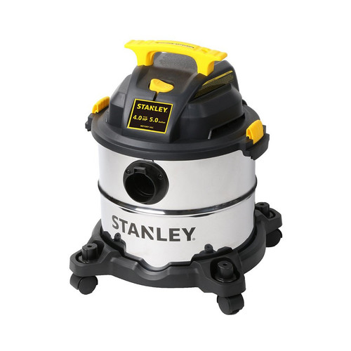 Wet / Dry Vacuums | Stanley SL18115 4.0 Peak HP 5 Gal. Portable S.S. Wet Dry Vacuum with Casters image number 0