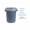 Just Launched | Boardwalk V6638HNKR01 33 in. x 38 in. 33 gal. 14 microns High-Density Can Liners - Natural (250/Carton) image number 5
