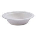 Bowls and Plates | Eco-Products EP-BL12PK 12 oz. Renewable Sugarcane Bowls - Natural White (50/Pack) image number 0