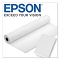  | Epson S041617 24 in. x 100 ft. 2 in. Core Enhanced Adhesive Synthetic Paper - Matte White image number 2