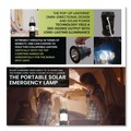 Work Lights | GoGreen Power GG-113-30LSPOP COB LED Solar/Rechargeable Lantern, Lithium Ion Rechargeable Battery (Included), Dark Gray image number 6