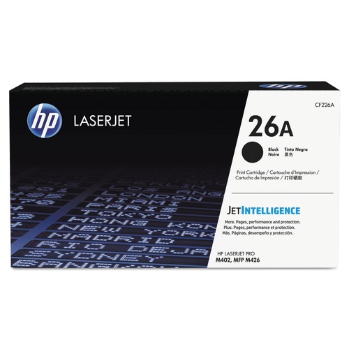 Office & Office Supplies | HP CF226A 26A Black Original LaserJet Toner Cartridge image number 0