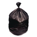 Trash Bags | Heritage X7658QKR02 X-Liner Reprocessed Liners 60 gal 2 mil 38 x 58 Black Perforated Roll (100/Carton) image number 2