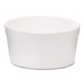 Food Trays, Containers, and Lids | WinCup 221996 8 oz Tall Style Foam Bowls - White (1000/Carton) image number 0