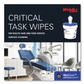 Disinfectants | WypAll 06411 WetTask Customizable Wet Wiping System Critical Clean Wipers for Bleach/Disinfectants/Sanitizers with Bucket (540/Carton) image number 10