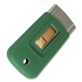 Cleaning & Janitorial Supplies | Unger SR040 ErgoTec Safety Scraper with Rubber Cover, Accepts 1-1/2 in. Blade image number 2