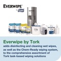 Office Jansan | Tork 192850 8.5 in. x 7 in. x 7 in. Chem-Ready Buckets - White (5/Carton) image number 1