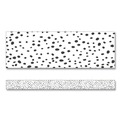 Office & Office Supplies | Carson-Dellosa 108495 3 in. x 3 ft. Dotted Straight Borders - Black/White (12/Pack) image number 0