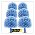 Dusters | Gritt Commercial GRI1036PK 8 in. Length Cobweb/Corner Duster Brush - Blue (6/Pack) image number 1