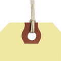 Office Jansan | Avery 12503 3.75 in. x 1.88 in. 11.5 pt Stock Strung Shipping Tags - Manila (1000/Box) image number 2