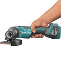 Cut Off Grinders | Makita XAG21ZU 18V LXT Lithium-Ion Brushless 4-1/2 in. or 5 in. Paddle Switch Cut-Off/Angle Grinder with Electric Brake and AWS (Tool Only) image number 8