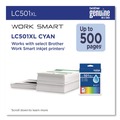 Ink & Toner | Brother LC501XLCS LC501XLCS 500 Page-Yield High-Yield Ink - Cyan image number 2