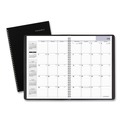 Notebooks & Pads | AT-A-GLANCE AY200 14-Month: Jul 2025 to Aug 2026 12 in. x 8 in. Academic Year Ruled Blocks DayMinder Monthly Planner - Black Cover image number 1
