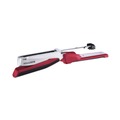 Office Jansan | PaperPro 1117 InPower One-Finger 28-Sheet Capacity 3-in-1 Desktop Stapler with Antimicrobial Protection - Red/Silver image number 4