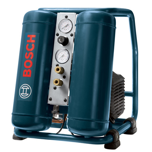 Factory Reconditioned Bosch CET4-20-RT 2.0 HP 4 Gallon Oil-Lube Twin Stack Air  Compressor
