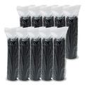 Cutlery | Dart 16ELBLK Cappuccino Dome Sipper Lids Fits 12 oz. to 24 oz. Hot Cups - Black (1000/Carton) image number 2