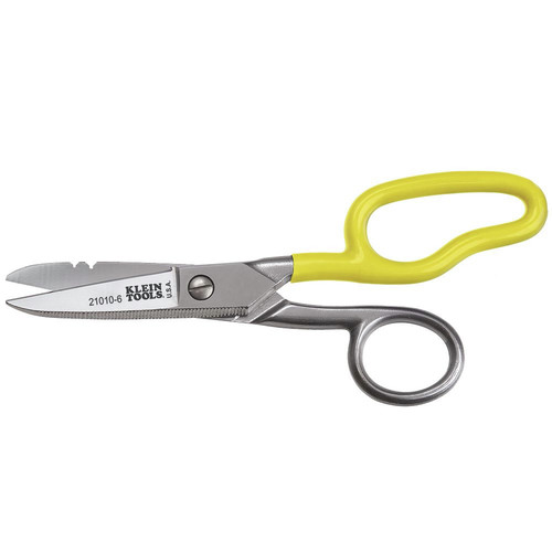 Snips | Klein Tools 21010-6-SEN Free-Fall Carbon Steel Snips image number 0