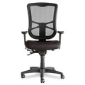  | Alera ALEEL41ME10B 17.2 in. to 20.6 in. Seat Height Elusion Series Mesh High-Back Multifunction Chair Supports Up to 275 lbs. - Black image number 4