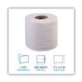 Cleaning & Janitorial Supplies | Boardwalk B6144 2-Ply Septic Safe Toilet Tissue - White (96/Carton) image number 4