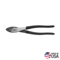 Crimpers | Klein Tools 1006 Crimping and Cutting Tool for Non-Insulated Terminals - Black image number 3