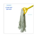 Cleaning & Janitorial Supplies | Boardwalk BWK4024CCT Pro Loop Web/Tailband Cotton Wet Mop Head (12/Carton) image number 7