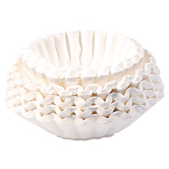 BUNN 12 Cup Size Flat Bottom Commercial Coffee Filters (1000/Carton)