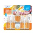 Odor Control | BRIGHT Air BRI900668CT 0.67 oz. Electric Scented Oil Air Freshener Refill - Hawaiian Blossoms and Papaya (6 Packs/Carton) image number 1