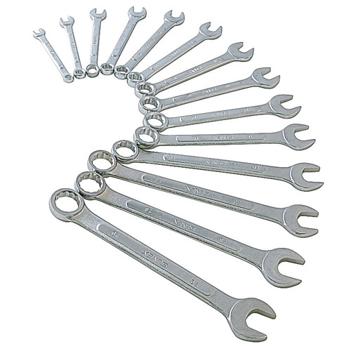 Combination Wrenches | Sunex 9715 14-Piece Metric Raised Panel Combination Wrench Set image number 0