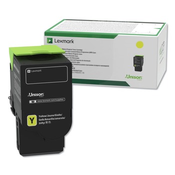 Lexmark 2,300 Page-Yield Return Program High-Yield Toner - Yellow