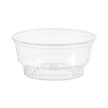 SOLO 5 oz-8 oz SoloServe Dome Cup Plastic Lids - Clear (1000/Carton)