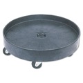 Hand Trucks | Rubbermaid Commercial FG265000BLA BRUTE 500 lbs. Capacity Universal Drum Dolly - Black image number 0