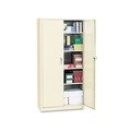  | Alera CM7824PY 36 in. x 24 in. x 78 in. Assembled High Storage Cabinet with Adjustable Shelves - Putty image number 5