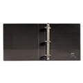 Office Jansan | Avery 17021 11 in. x 8.5 in. 1.5 in. Capacity 3-Rings Durable View Binder with DuraHinge and Slant Rings - Black image number 2