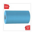  | WypAll 35411 X60 9.8 in. x 13.4 in. Cloths - Small, Blue (130/Roll, 12 Rolls/Carton) image number 4