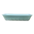 Food Service | GEN 10KWH 10.75 in. x 5.95 in. x 1.87 in. No. 10K Foam Meat Trays - White (250/Carton) image number 4