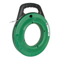 Material Handling | Greenlee FTSS438-100 100 ft. x 1/8 in. Stainless Steel Fish Tape image number 0